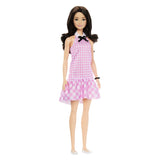 BARBIE FASHIONISTAS PAPUSA BARBIE BRUNETA CU ROCHIE ROZ