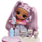 L.O.L. SURPRISE! OMG SWEET NAILS KITTY K CAFÉ SET PAPUSA CU ACCESORII
