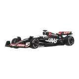 HOT WHEELS PREMIUM REAL RIDERS FORMULA 1 2024 MASINUTA METALICA MONEYGRAM HAAS F1 TEAM VF 24 NUMARUL 20 SCARA 1 LA 64
