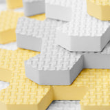 SALTEA DE JOACA KINDERKRAFT LUNO, SPUMA, YELLOW