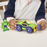 MARVEL IRON MAN SI PRIETENII SAI UIMITORI SET VEHICUL SI FIGURINA IRON HULK