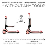 TROTINETA KINDERKRAFT HALLEY, ROSA PINK