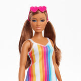 BARBIE TRAVEL PAPUSA BARBIE ANIVERSARE 50 DE ANI MALIBU SATENA