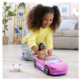 HOT WHEELS RC BARBIE MASINUTA CU TELECOMANDA CONVERTIBILA