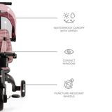 TRICICLETA KINDERKRAFT JAZZ 2, PINK