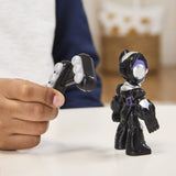 MARVEL IRON MAN SI PRIETENII SAI UIMITORI SET VEHICUL SI FIGURINA BLACK PANTHER