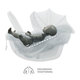 SCOICA AUTO KINDERKRAFT I-LITE 40-87 CM, GREY