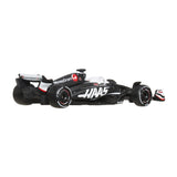 HOT WHEELS PREMIUM REAL RIDERS FORMULA 1 2024 MASINUTA METALICA MONEYGRAM HAAS F1 TEAM VF 24 NUMARUL 20 SCARA 1 LA 64