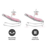 SEZLONG 3 IN 1, KINDERKRAFT FELIO 2, PEONY ROSE