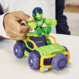 MARVEL IRON MAN SI PRIETENII SAI UIMITORI SET VEHICUL SI FIGURINA IRON HULK