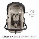 SCOICA AUTO KINDERKRAFT I-LITE 40-87 CM, BEIGE