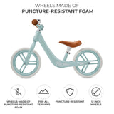 BICICLETA DE ECHILIBRU KINDERKRAFT FLY PLUS, BABY BLUE