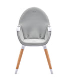 SCAUN DE MASA KINDERKRAFT FINI, 2 IN 1, GREY