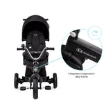 TRICICLETA KINDERKRAFT EASYTWIST, BLACK