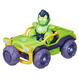 MARVEL IRON MAN SI PRIETENII SAI UIMITORI SET VEHICUL SI FIGURINA IRON HULK