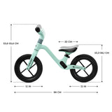 BICICLETA FARA PEDALE KINDERKRAFT XPLOIT, TURCOISE