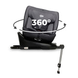 SCAUN AUTO I-SIZE, 40-150 CM, KINDERKRAFT I-360, GREY