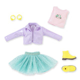 COROLLE SET SAPTAMANA MODEI LA MILANO PAPUSA LUNA 28CM