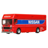HOT WHEELS TRANSPORTATOR EURO HAULER CU MASINUTA NISSAN 300 ZX GTS SCARA 1:64