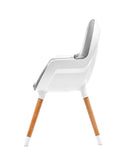 SCAUN DE MASA KINDERKRAFT FINI, 2 IN 1, GREY