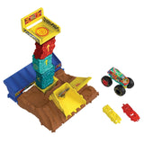 HOT WHEELS MONSTER TRUCK ARENA SMASHERS PROVOCAREA SARITURA CU MASINA