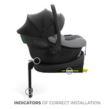 SCOICA AUTO KINDERKRAFT I-LITE 40-87 CM, GREY