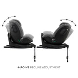 SCAUN AUTO KINDERKRAFT XRIDER 2 I-SIZE 40-150 CM GREY