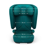 SCAUN AUTO KINDERKRAFT UNITY2 100-150 CM, GREEN