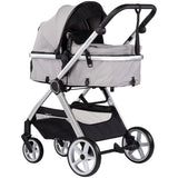 Carucior Chipolino Vista 2 in 1 cloud grey