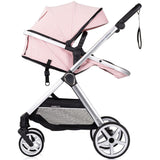 Carucior Chipolino Vista 3 in 1 pink marshmallow