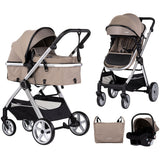 Carucior Chipolino Vista 3 in 1 tiramisu