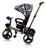 Tricicleta pentru copii, muzicala,cu pozitie de somn si scaunel reversibil, CURCUBEU