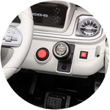 Masinuta electrica Chipolino SUV Mercedes EQG cu scaun din piele si roti EVA black