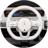 Masinuta electrica Chipolino SUV Mercedes EQG cu scaun din piele si roti EVA black