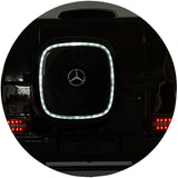 Masinuta electrica Chipolino SUV Mercedes EQG cu scaun din piele si roti EVA black