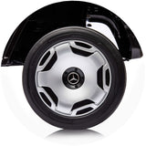 Masinuta electrica Chipolino SUV Mercedes EQG cu scaun din piele si roti EVA black