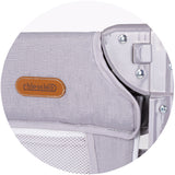 Patut pliabil Chipolino Glory cu laterala culisanta cloud