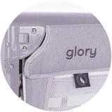 Patut pliabil Chipolino Glory cu laterala culisanta cloud