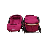 Carucior Belecoo 3 in 1 cu suspensii si roti cauciuc plin, reversibil, accesorizat culoare NEGRU, BBD530WN