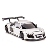 MASINUTA METALICA AUDI R8 ARGINTIE SCARA 1 LA 24