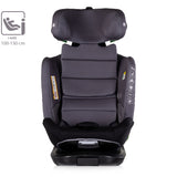 Scaun auto Chipolino Clima Air I-Size 40-150 cm cu sistem Isofix si sezut rotativ anthracite