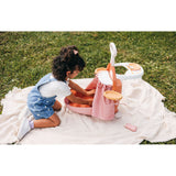 Valiza multifunctionala pentru papusi Smoby Baby Nurse Nursery Suitcase 3 in 1 cu 6 accesorii