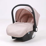 Carucior 3 in 1, Kidilo Marina, Transformabil, Maner reversibil,  Cadrul aluminiu, Cu landou si salteluta moale, Include saculet de picioare, Geanta pentru parinti, Sustine 22 kg, Bej