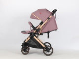 Carucior sport Belecoo,  cu maner reversibil , pozitie somn, pliere tip troller, max 15 kg, 6-36 luni, BBDB1, MOV