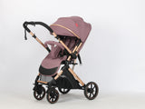 Carucior sport Belecoo,  cu maner reversibil , pozitie somn, pliere tip troller, max 15 kg, 6-36 luni, BBDB1, MOV