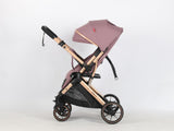 Carucior sport Belecoo,  cu maner reversibil , pozitie somn, pliere tip troller, max 15 kg, 6-36 luni, BBDB1, MOV
