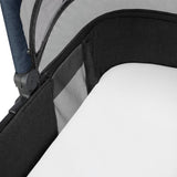 Carucior 3 in 1, Lionelo, Amber, Cadru aluminiu, Cu landou intarit si salteluta moale, Cu scoica auto testata ADAC, Reversibil, Cu accesorii, Geanta parinti, Pana la 22 kg, Albastru