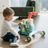 Antemergator 5 in 1 Magic Train, Free2Move, Cu diverse activitati de joaca, Panou Educational, Efecte sonore si luminoase, Green