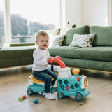 Antemergator 5 in 1 Magic Train, Free2Move, Cu diverse activitati de joaca, Panou Educational, Efecte sonore si luminoase, Green