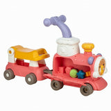 Antemergator 5 in 1 Magic Train, Free2Move, Cu diverse activitati de joaca, Panou Educational, Efecte sonore si luminoase, Pink